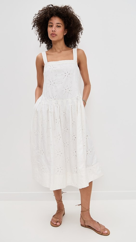 Free People Primavera Eyelet Midi Dress | Shopbop | Shopbop