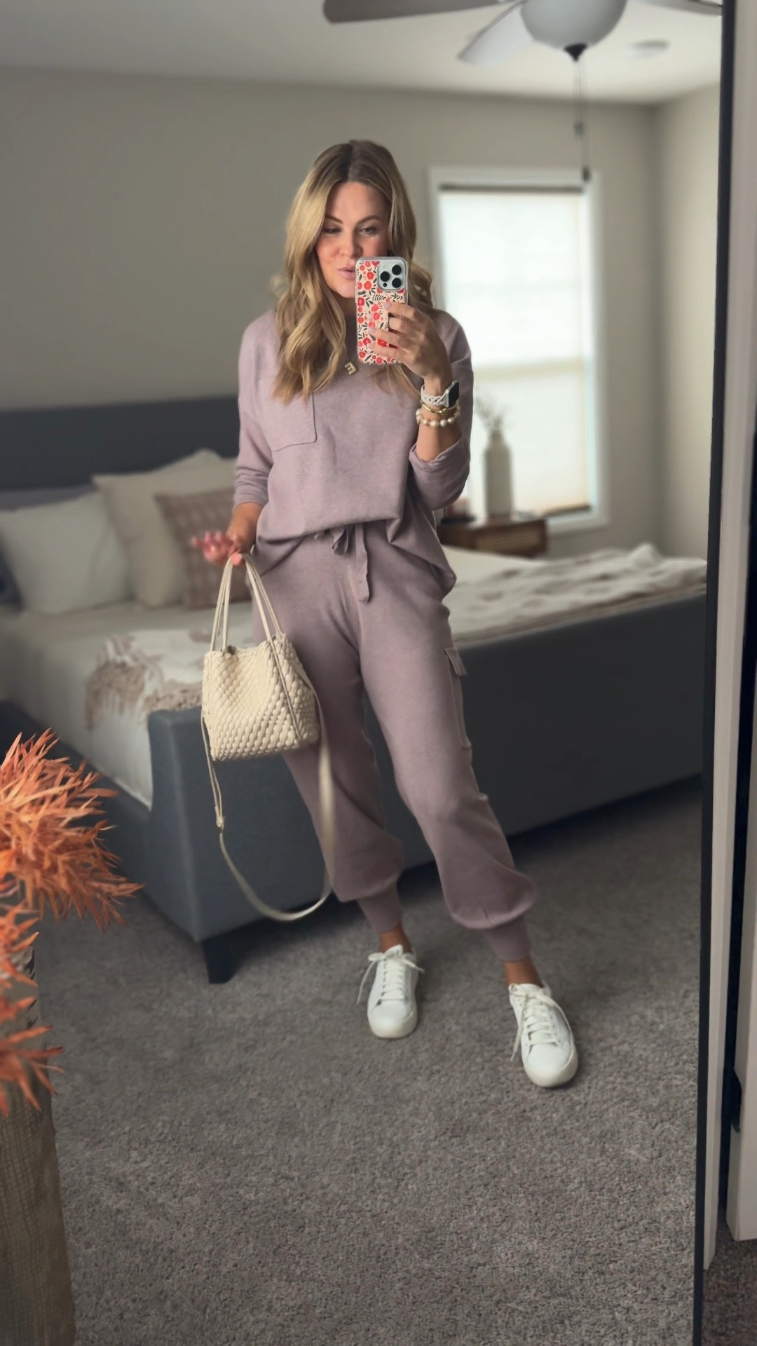 The Amazon set that I got to wear for Thanksgiving and mix and match the pieces. I will wear dressier bottoms and then put on the sweats when I’m ready. I’d probably just wear the set but I know we will be taking family photos and such. 

#LTKTravel #LTKSeasonal #LTKHoliday