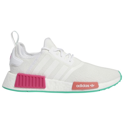 adidas Originals Womens adidas Originals NMD_R1 - Womens Running Shoes White/Green/Purple Size 9.0 | Champs Sports