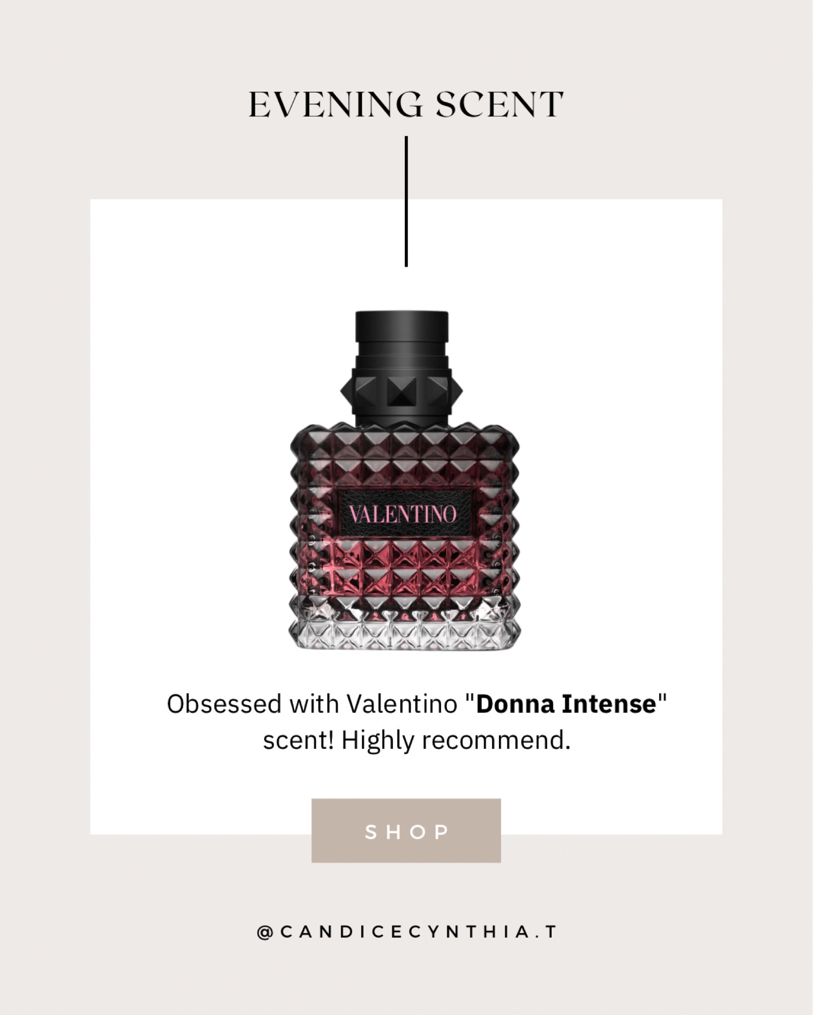 Favorite evening perfume 🖤 favorite evening scent! Favorite fragrance 

Valentino - Born In Roma Donna Intense

Which one is your fave? 🖤 

#LTKbeauty #LTKunder50 #LTKFind