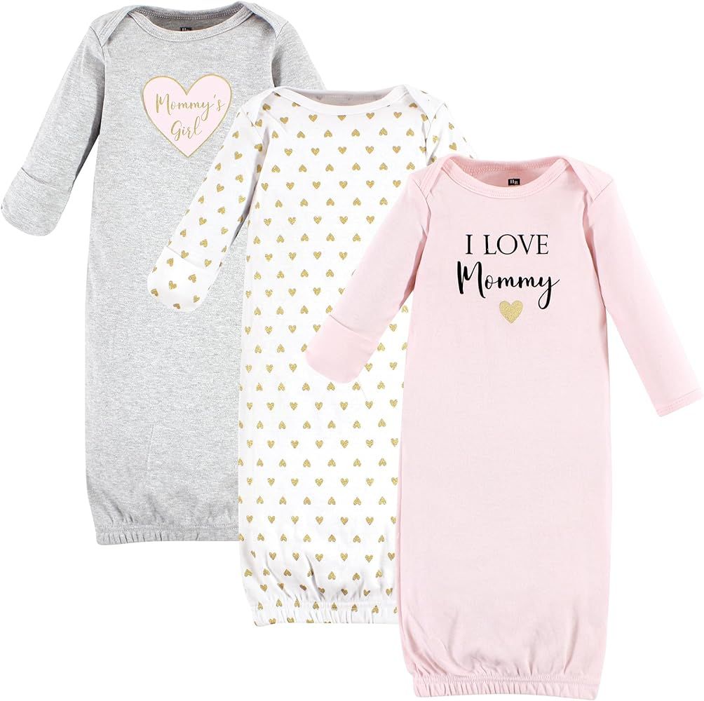 Hudson Baby baby-girls Cotton Gowns | Amazon (US)