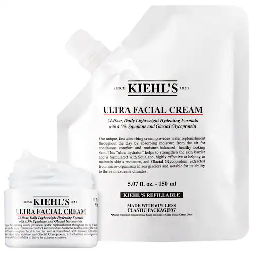 Ultra Facial Cream Refill Bundle - Kiehl's Since 1851 | Sephora | Sephora (US)
