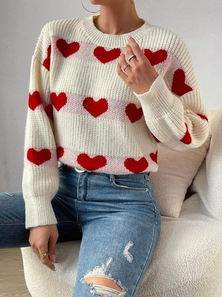 Valentines sweater women, heart sweater women, heart knit sweater women, Valentine’s Day sweater, Valentine apparel women, romantic sweater women, cream sweater with red hearts, pink heart sweater, love sweater women, cozy Valentine outfit, Valentine pullover women, heart print sweater women, cute Valentine top, Valentine gift for her, girlfriend Valentine gift, wife Valentine gift, romantic winter sweater, cozy knit pullover, soft knit sweater women, winter sweater women, aesthetic Valentine sweater, heart shirt women, red heart sweater, casual women sweater, oversized knit sweater, trendy Valentine outfit, couple date outfit women, February 14 outfit, Galentine’s Day outfit, cozy chic sweater, feminine knitwear, Amazon fashion women, Valentine clothing women, love theme sweater, cozy heart sweater, giftable women sweater, premium knit sweater, cold weather sweater, stylish winter pullover, sweet romantic top, women’s knit fashion, holiday sweater Valentine, cute heart pullover

#LTKSeasonal #LTKSaleAlert #LTKFindsUnder50