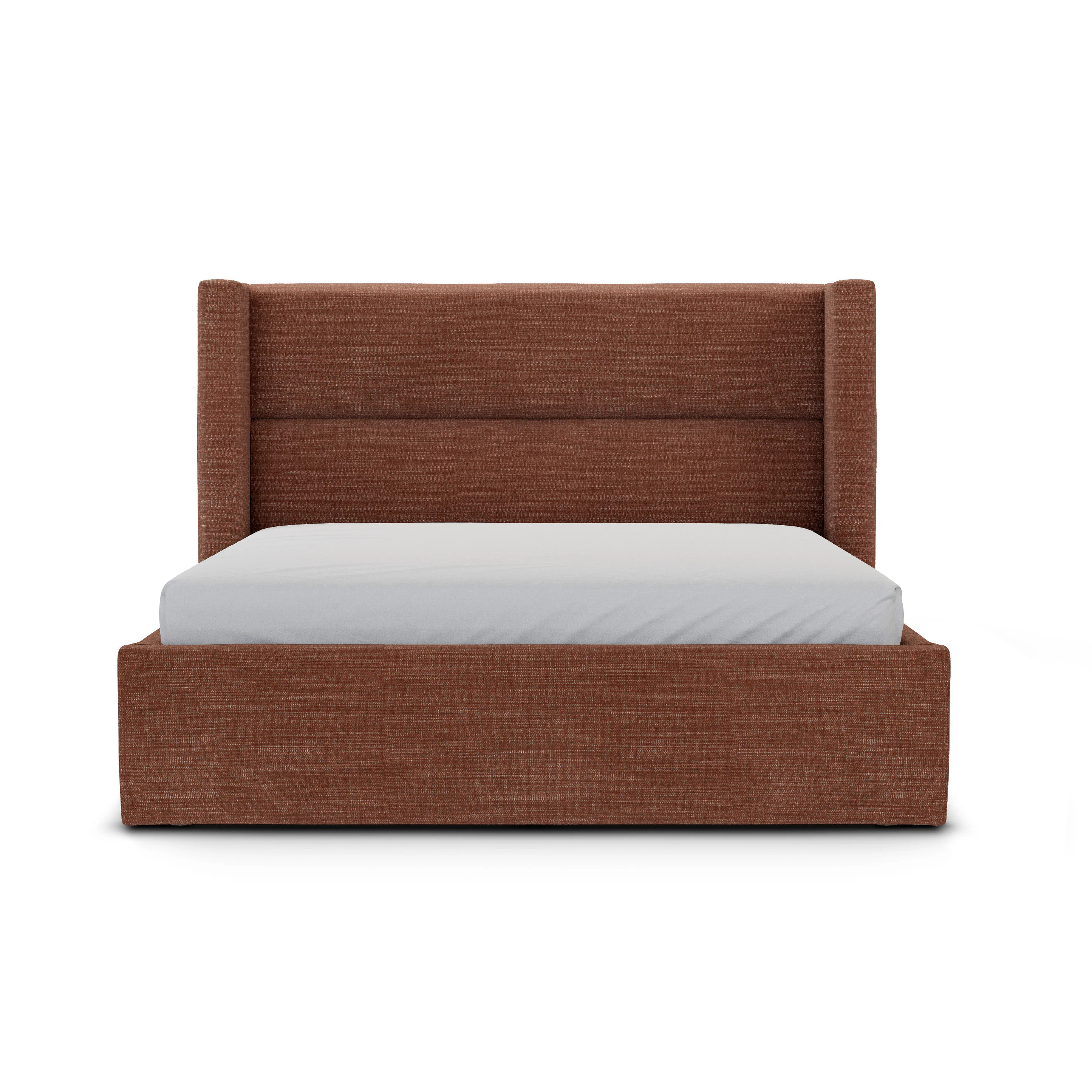 Calabri Queen Upholstered Bed - Napa Rust | Article