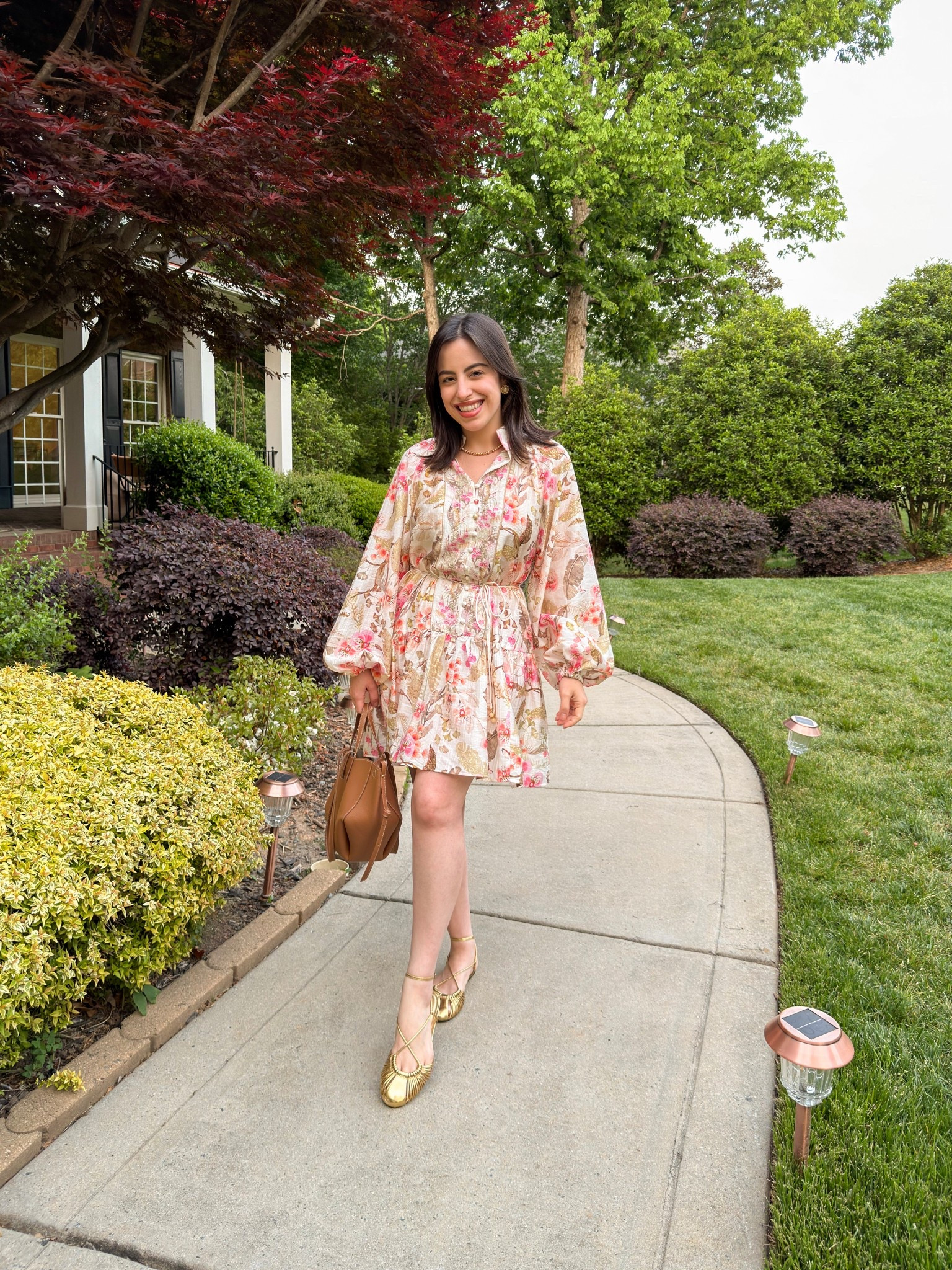 LOVE this cute floral dress under $50! 

