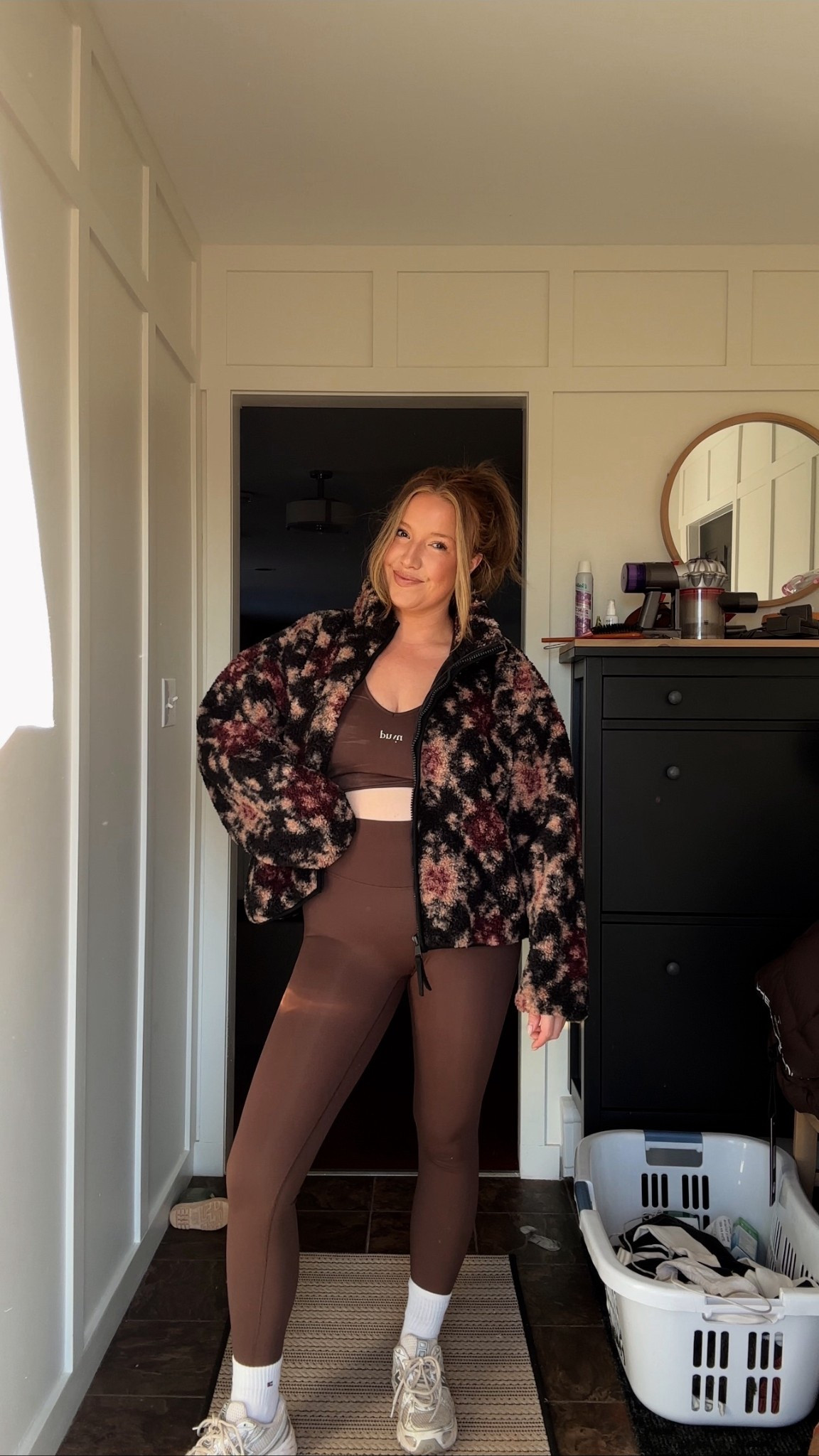 Wearing large in Sherpa! 

#LTKwinter #LTKfall #LTKcanada