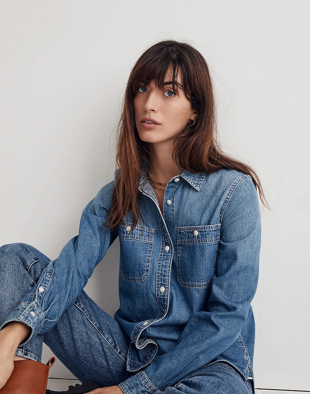 Denim Button-Up Shirt: Selvedge Edition | Madewell