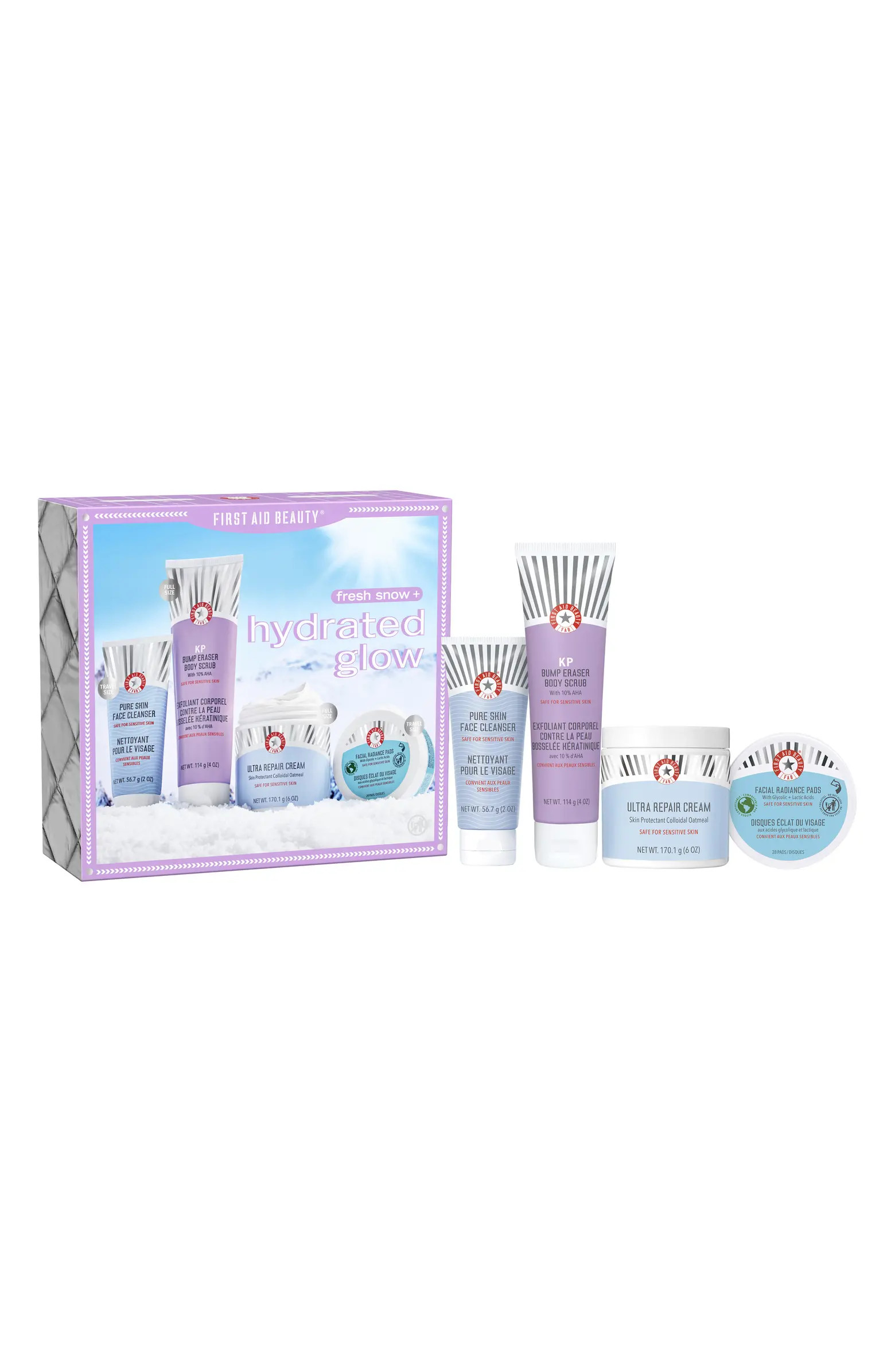 First Aid Beauty Fresh Snow + Hydrated Glow Bestsellers Kit (Limited Edition) $90 Value | Nordstr... | Nordstrom
