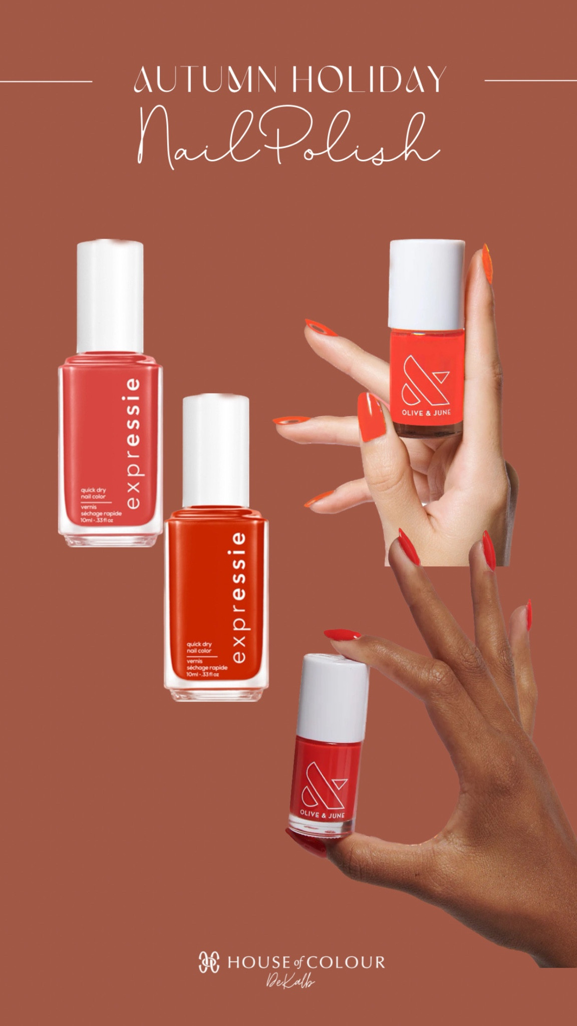 Autumn & spring holiday red & warm nail polish!  🍁 🌸 

#LTKbeauty #LTKHoliday #LTKGiftGuide