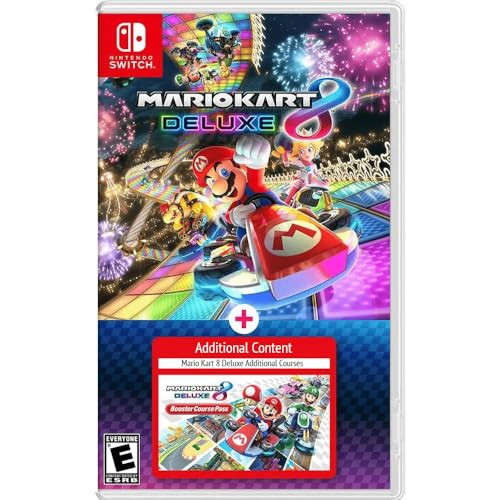 Mario Kart 8 Deluxe + Booster Course Pass - For Nintendo Switch | Amazon (US)