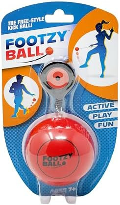 blue orange Soccer Ball Foot Fidget, Sport Toy, Solo Active Play, Special Needs Ball, Stress Ball... | Amazon (US)