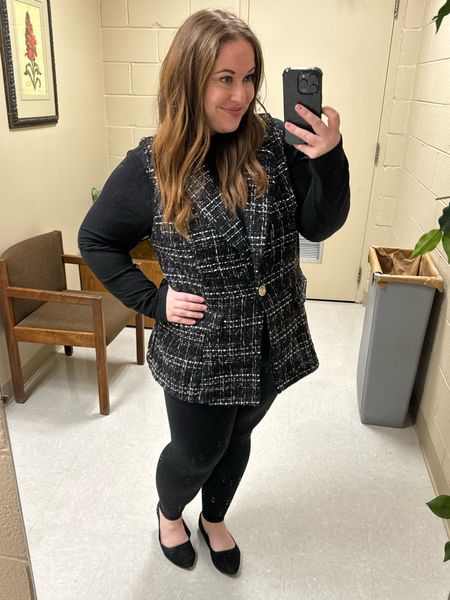 In love with this tweed vest for work. It’s so cozy for winter, and looks so professional 

#LTKworkwear #LTKSeasonal #LTKstyletip