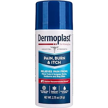 Dermoplast Pain, Burn & Itch Relief Spray for Minor Cuts, Burns and Bug Bites, 2.75 Oz (Packaging... | Amazon (US)