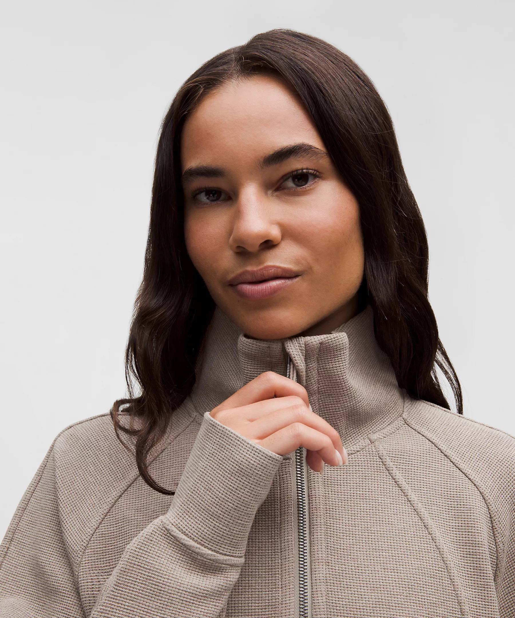 Scuba Cropped Funnel-Neck Half Zip | Lululemon (US)