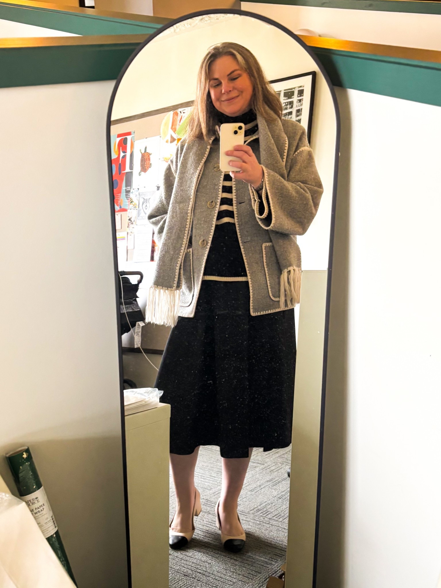 What I wore to work today 🗂️📈

#LTKMidsize #LTKOver40 #LTKWorkwear