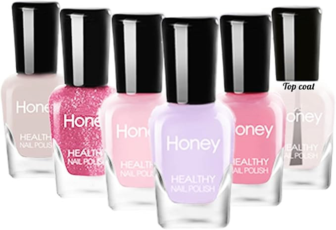 Tophany Non Toxic Nail Polish Set, Easy Peel Off and Fast Dry Nail Polish Set for Pack, Eco Frien... | Amazon (US)