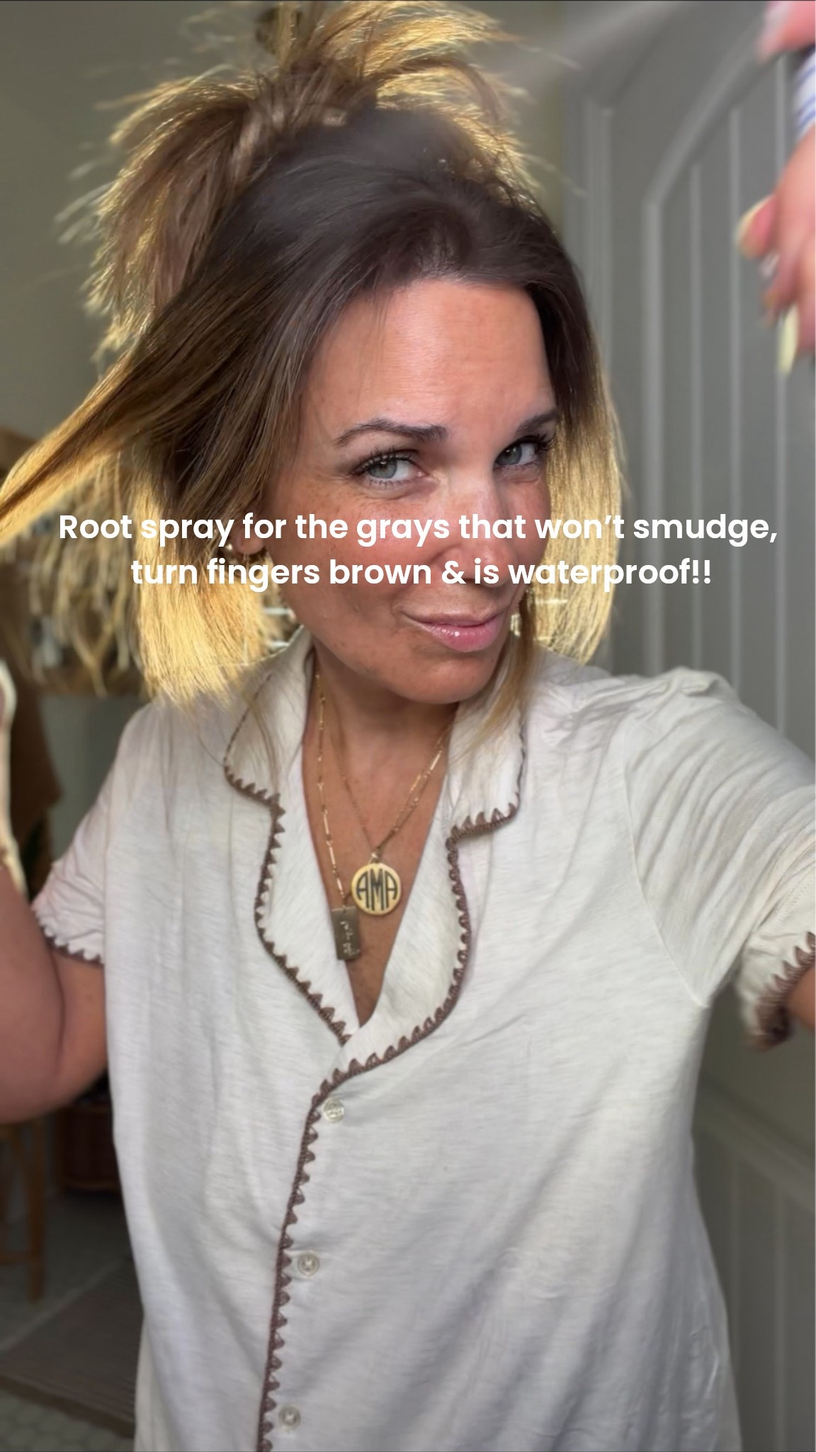 Thee best root spray!!!!! For grays!!

#LTKselfcare #LTKmorningroutine