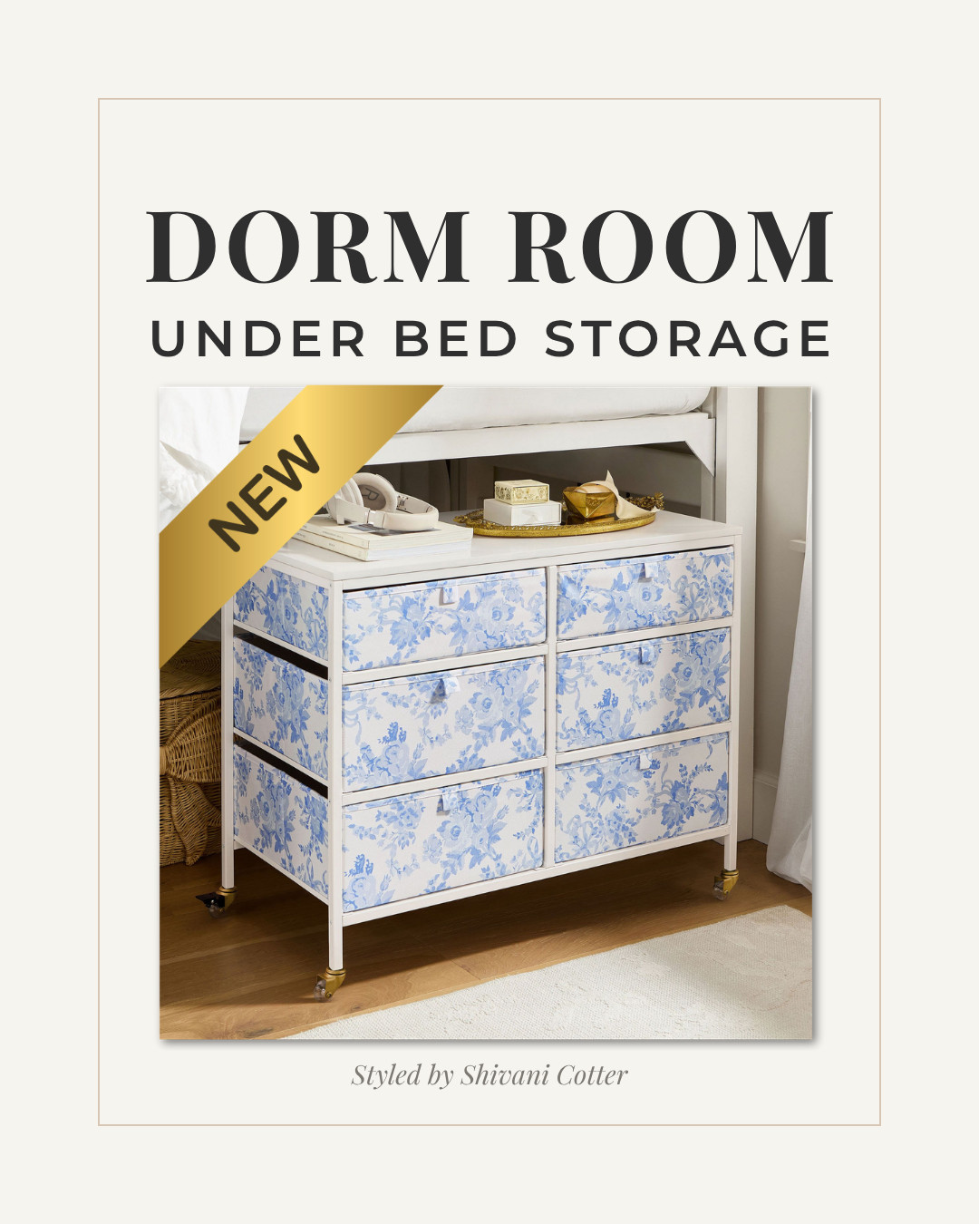 Dorm Room | Under Bed Storage Solution
The Under Bed Storage Solution That Makes Your Dorm Look Styled, Not Stuffed.
This is the dorm storage upgrade everyone overlooks… and it changes everything. Instead of bulky plastic bins, think pretty + functional. This under bed drawer setup keeps everything hidden, organized, and actually adds to your room aesthetic. Perfect for small dorm rooms where every inch matters.
If you’re trying to create that clean, preppy, put-together dorm look without sacrificing storage, this is the move.
What to store:
• Extra bedding + blankets
• Sweatshirts + seasonal clothes
• Shoes + accessories
• Anything you don’t want cluttering your space
Save this for move-in and dorm planning 🤍
#dormroom #dormstorage #loveshackfancy #dormfurniture 

 

#LTKHome