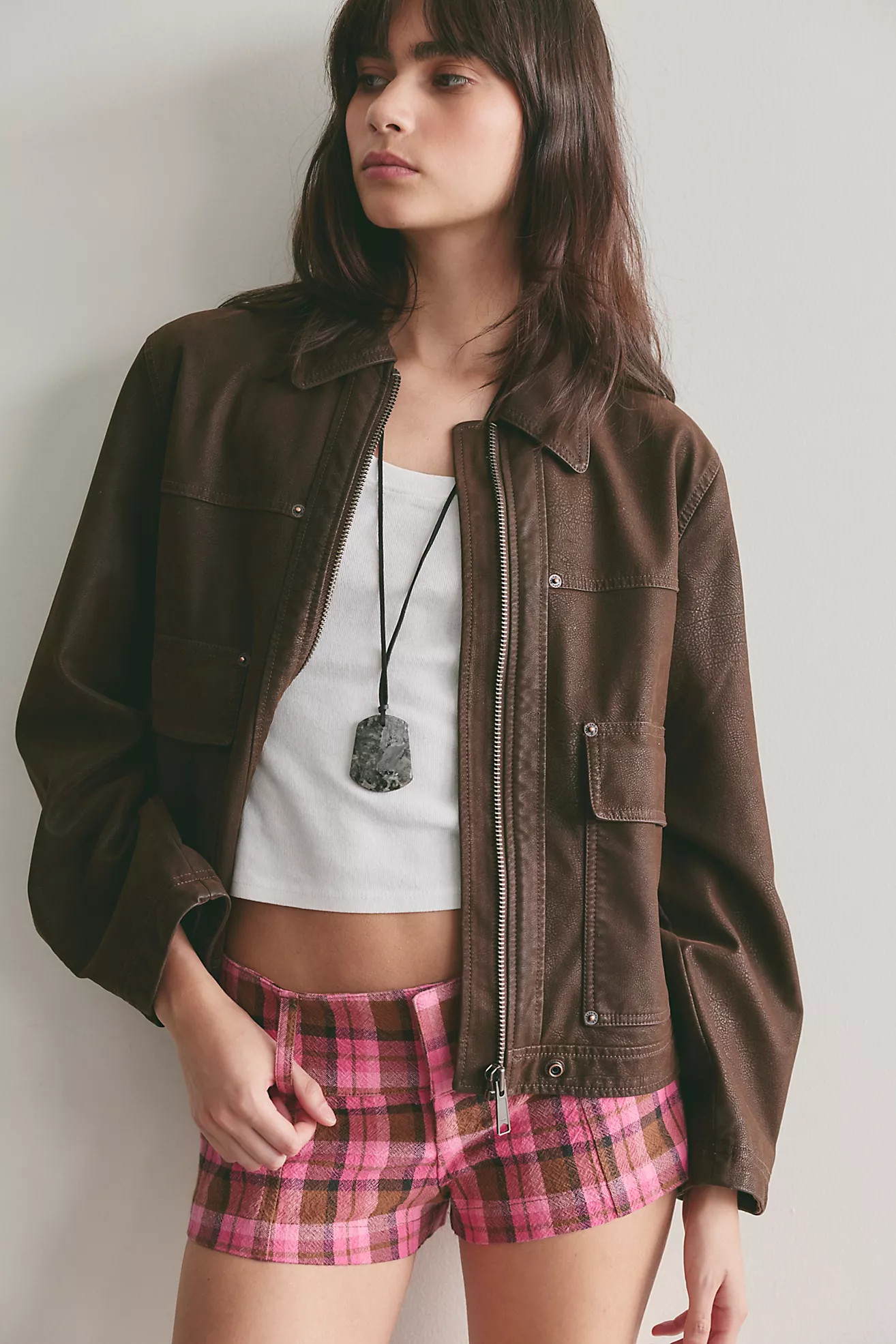 Ana Plaid Micro Shorts | Free People (Global - UK&FR Excluded)