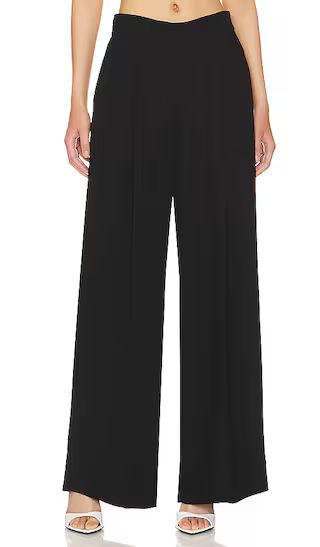 Crepe Trouser Pant in Classic Black | Revolve Clothing (Global)