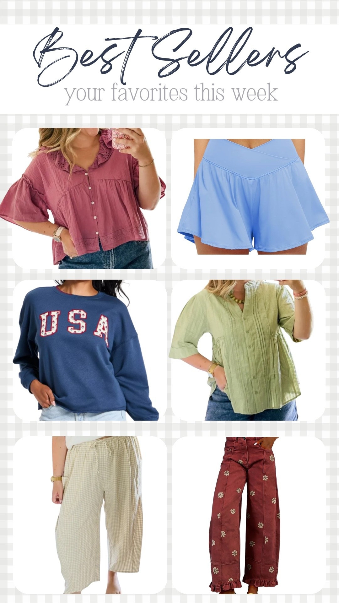 Your favorites this week! 

THEBLOOMINGNEST fashion Amazon target summer

#LTKSeasonal