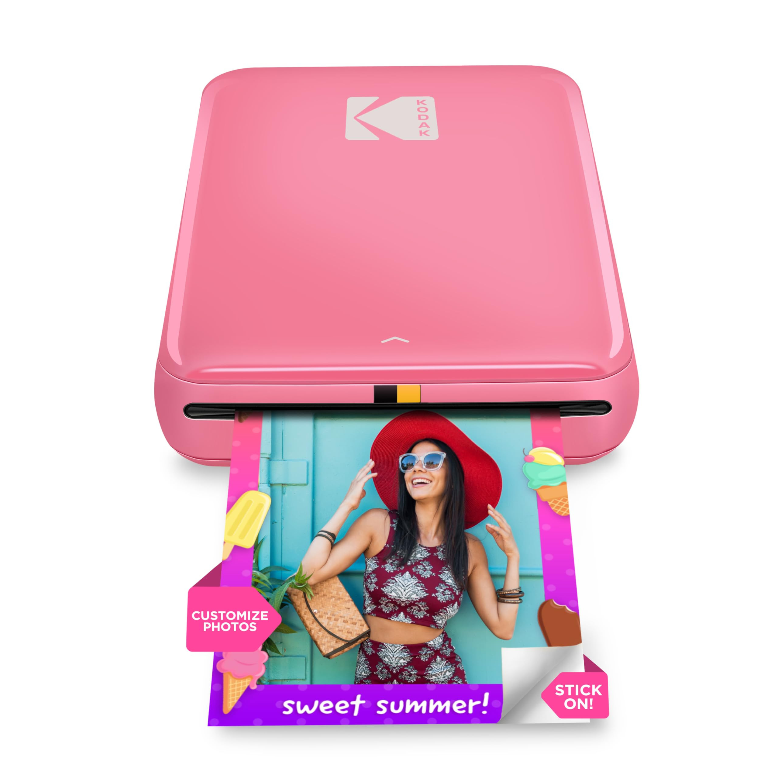 KODAK Step Instant Smartphone Photo Printer - Portable Mini Color Wireless Mobile Printer - Zink ... | Amazon (US)