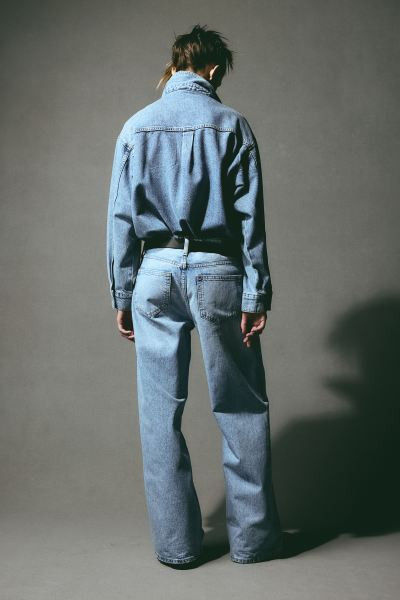 Feather Soft Denim Shirt | H&M (US + CA)