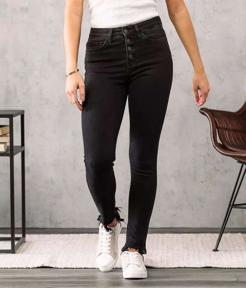 High Rise Ankle Skinny Stretch Jean | Buckle