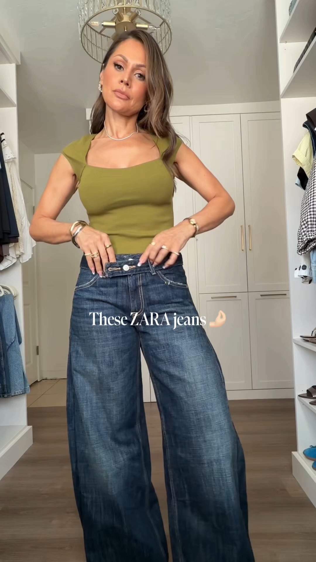 These Zara jeans:  no notes 🤌🏻 wearing size 26

#LTKgrwm #LTKootd #LTKU