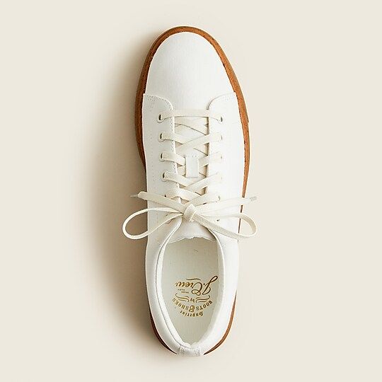 Eco court sneakers in canvas | J.Crew US