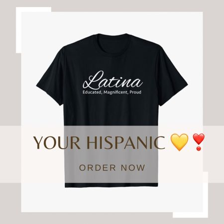 I love my new, Hispanic heritage shirt! It’s perfect for me Latina.

#amazon

#LTKHoliday #LTKSale #LTKSeasonal