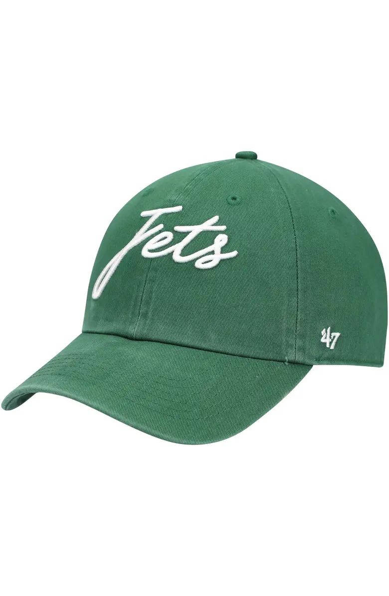 '47 Women's '47 Green New York Jets Vocal Clean Up Adjustable Hat | Nordstrom | Nordstrom