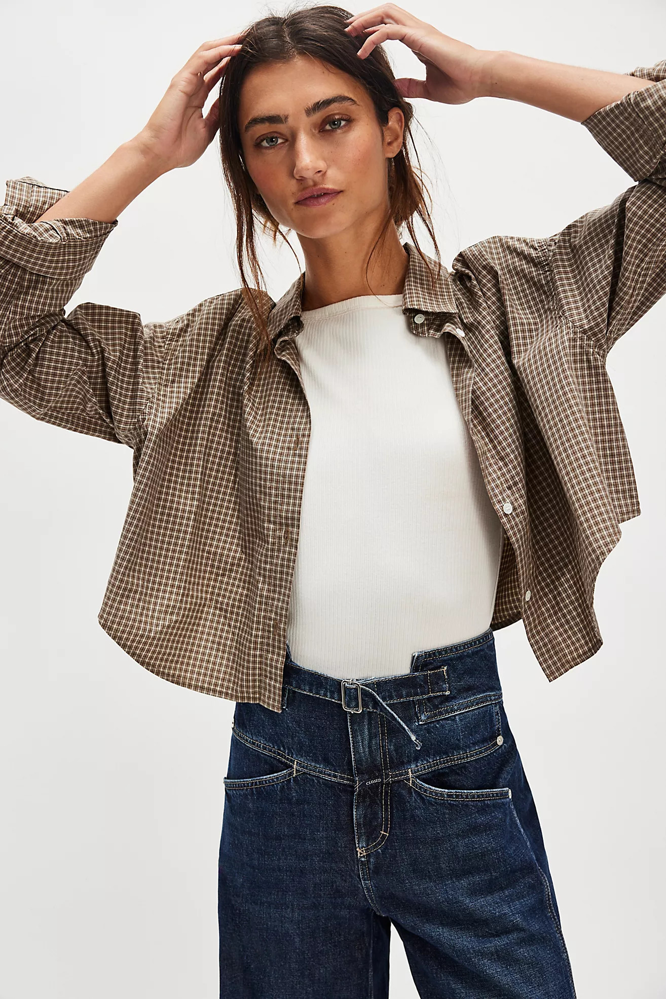 Citizens of Humanity Ana Cropped Shirt | Free People (Global - UK&FR Excluded)