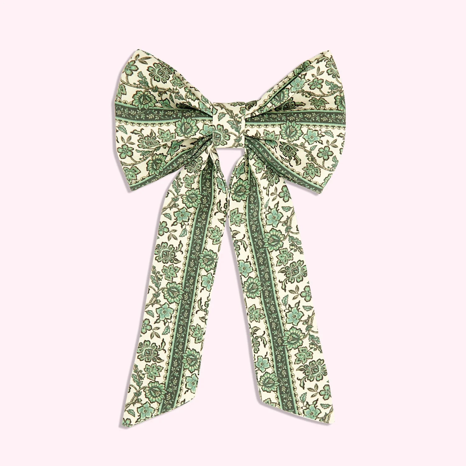 The Cozy Cottage Long Bow Clip | Customizable Circle Open Top Pouch - Stoney Clover Lane | Stoney Clover Lane