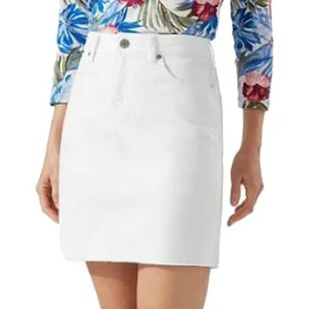 Tommy Bahama Ella Twill Denim Skirt White 4 | Walmart (US)
