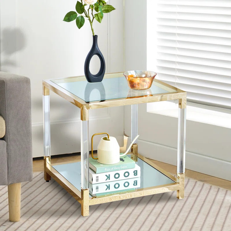 Deajane Glass End Table | Wayfair North America