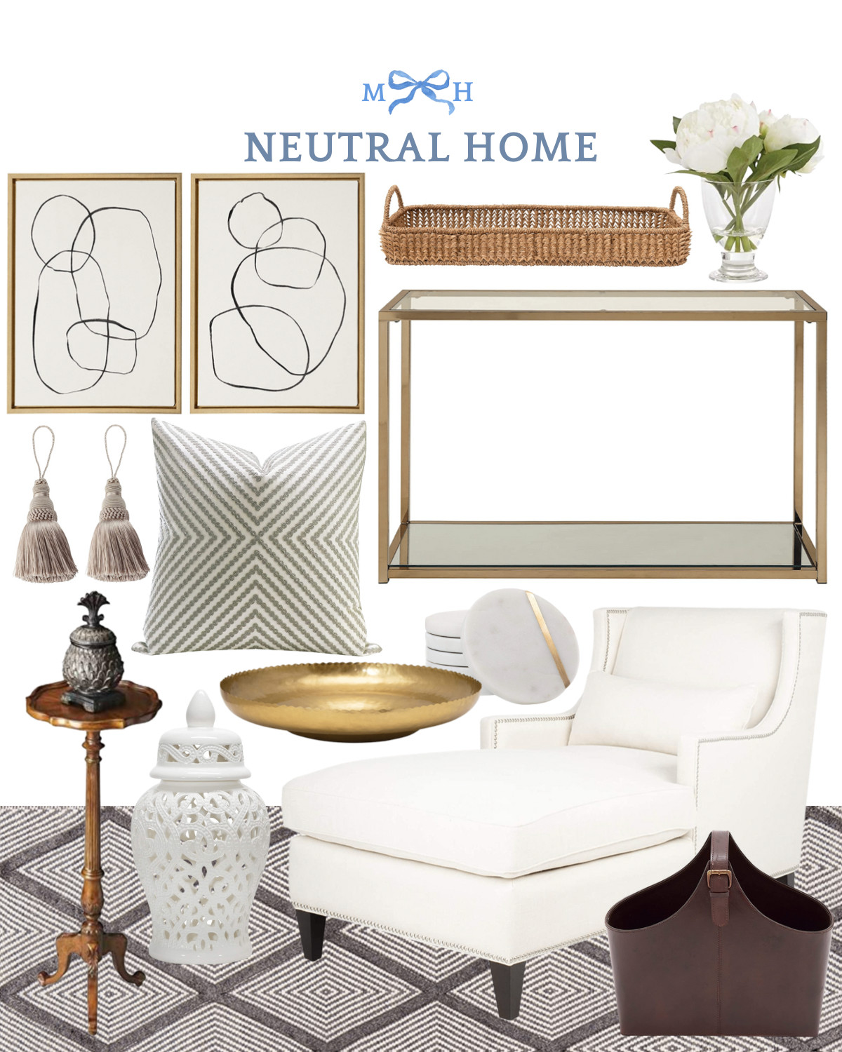 Home decor decorating design traditional classic timeless living room furniture accessories pillows  | Amazon (US)