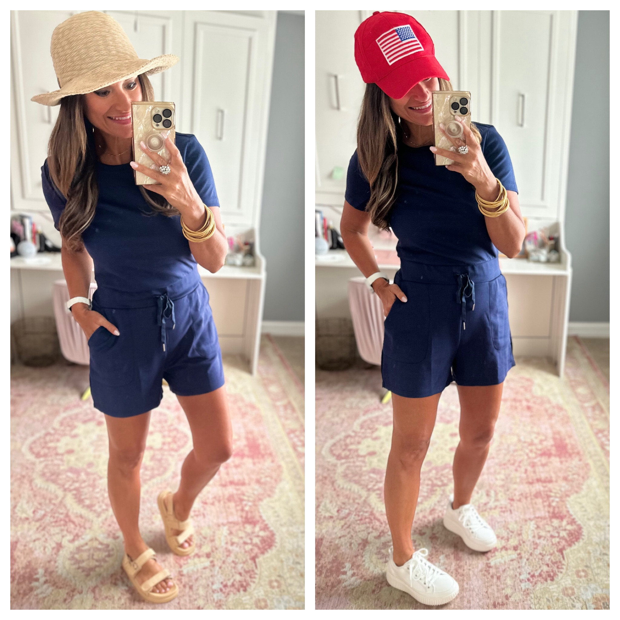 How to style a navy romper 

#LTKStyleTip #LTKFindsUnder50 #LTKOver40