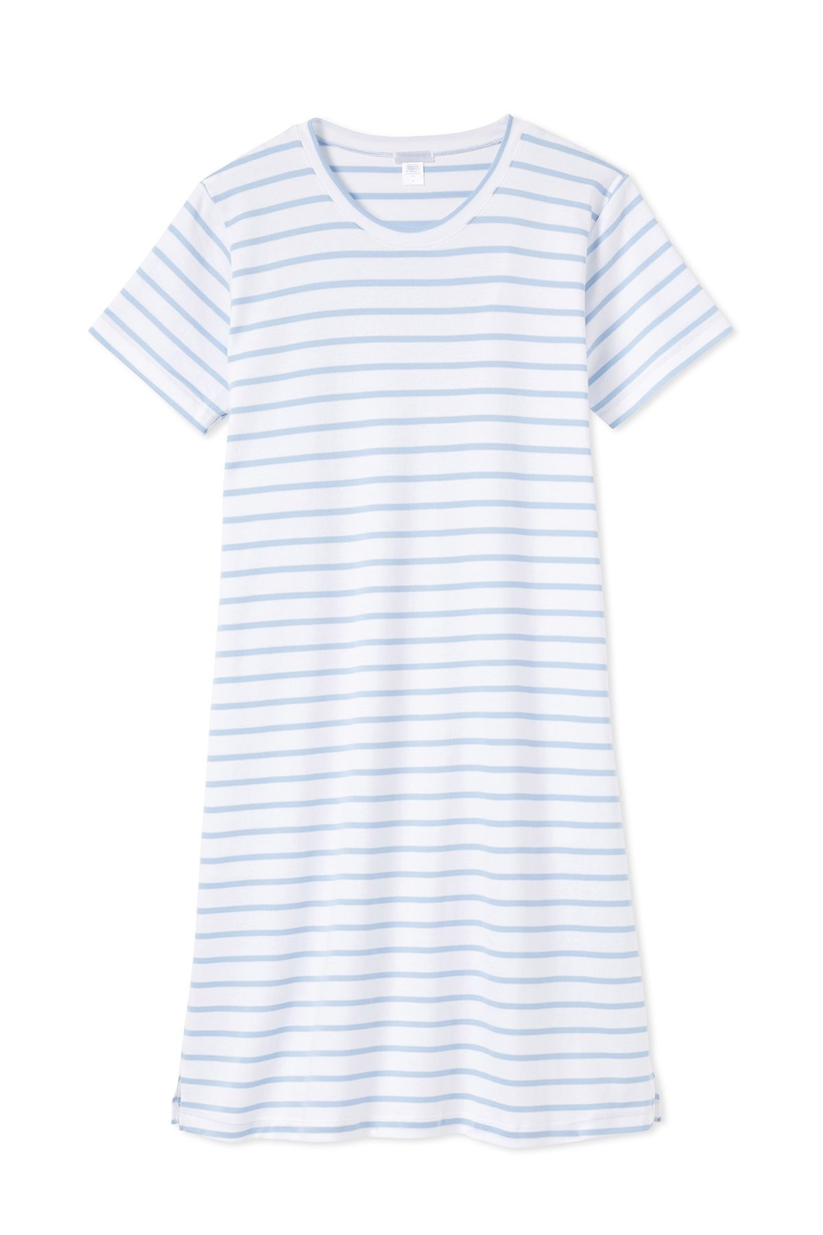 Pima Weekend Nightgown in Cerulean | LAKE Pajamas