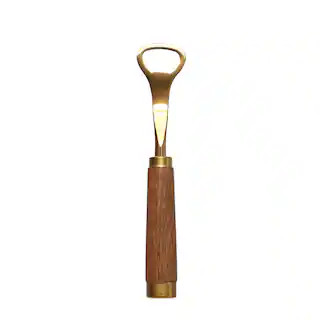 7.75" Gold Metal & Wood Bottle Opener by Ashland® | Michaels | Michaels Stores