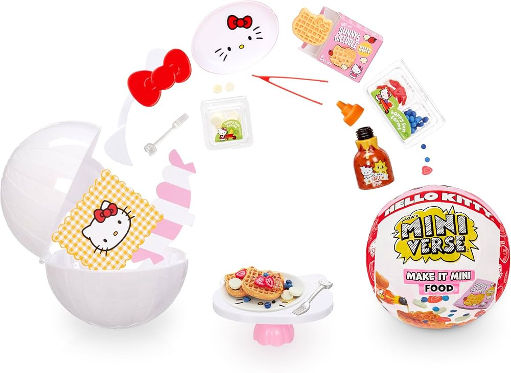 MGA's Miniverse Make It Mini Food Hello Kitty Mini Collectibles, Sanrio, Mystery Blind Packaging,... | Amazon (US)