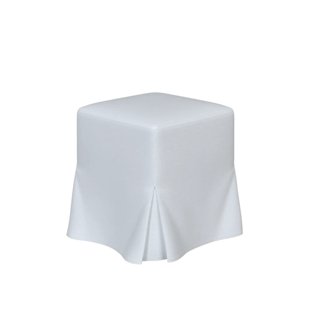 Custom Upholstered Cube Ottoman | coley home