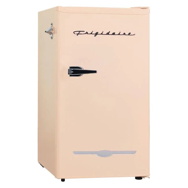 Frigidaire 3.2 Cu ft Retro Compact Refrigerator With Side Bottle Opener EFR376, Coral | Walmart (US)