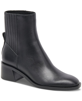 Women's Linny H2O Block-Heel Gore Booties | Macy's