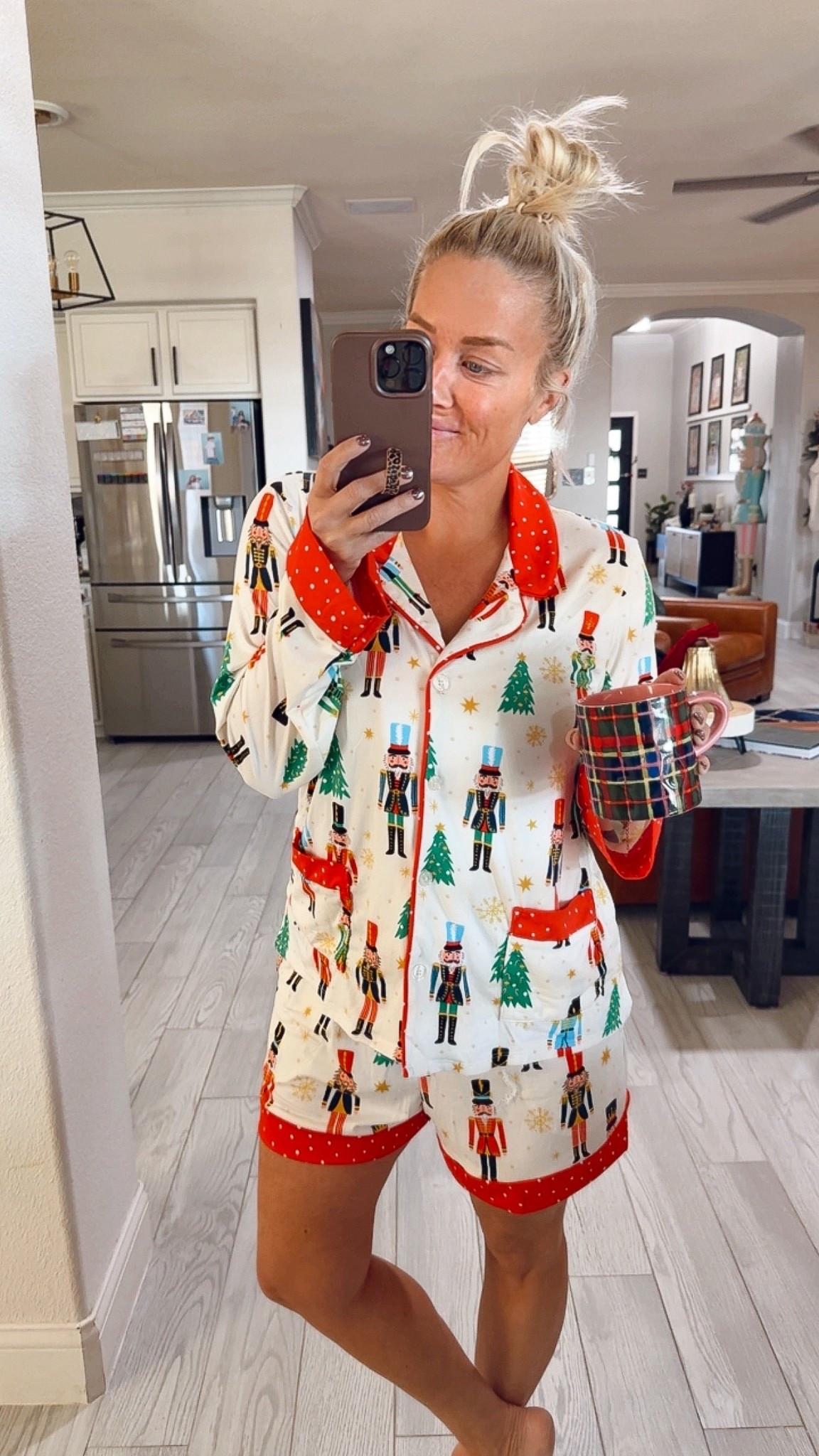 The cutest holiday Jammie’s are on sale 
wearing size large , also linking the pants options 

#LTKHome #LTKHoliday #LTKGiftGuide