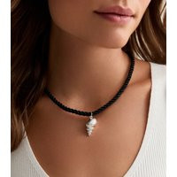Silver Shell Rope Necklace New Look | New Look (UK)