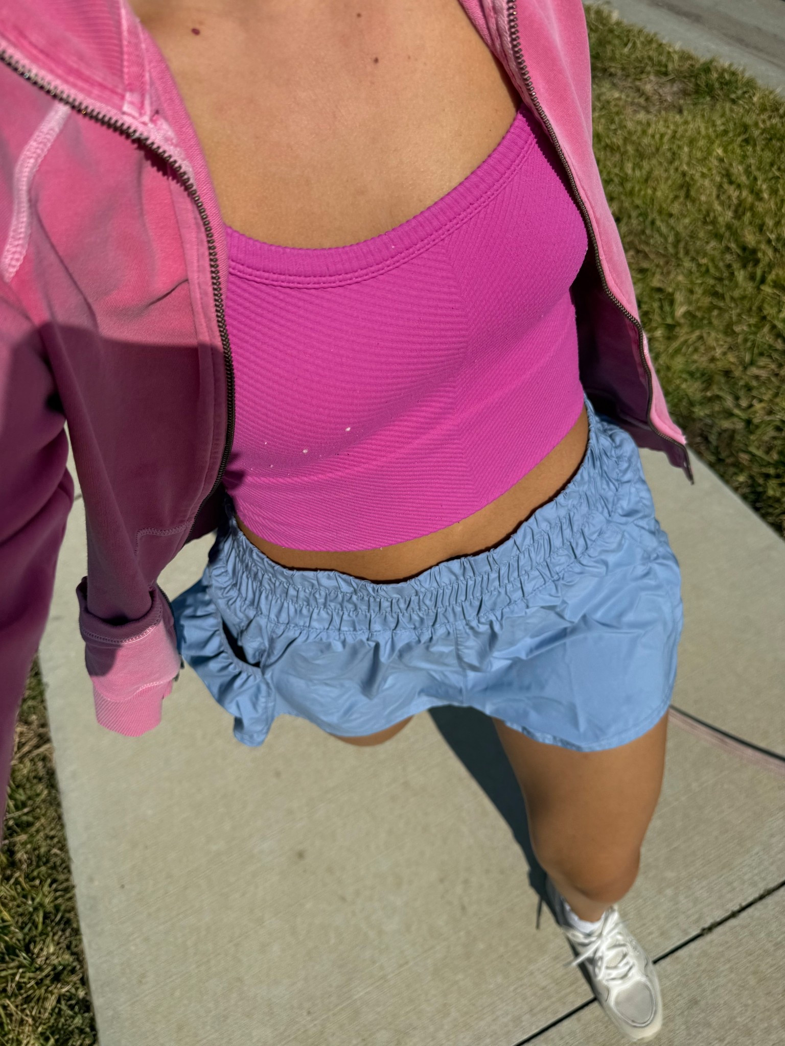ootd to walk my puppy! these are my fave shorts. I love how they’re floaty and have a thick cinched waist🎀  

Shorts, athletic wear, running outfit, walk, outfit, free people, fp movement

#LTKHoliday #LTKfitnessgoals #LTKCyberWeek