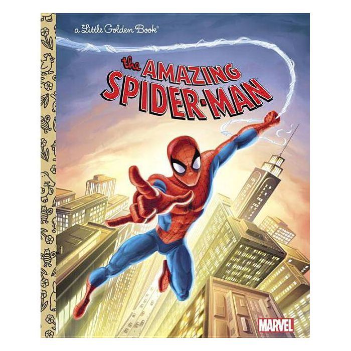The Amazing Spider-Man (Marvel: Spider-Man) - (Little Golden Book) by  Frank Berrios (Hardcover) | Target