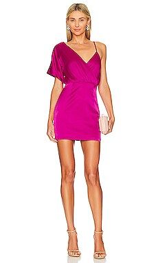 MORE TO COME Sierra Asymmetrical Dress in Violet from Revolve.com | Revolve Clothing (Global)