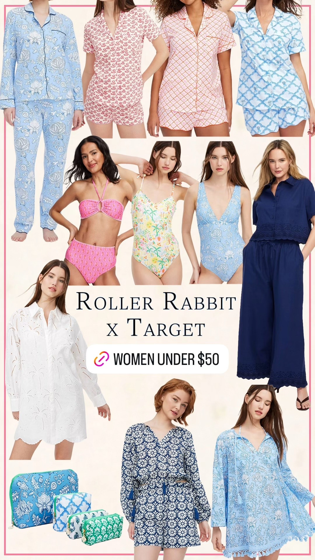 Roller Rabbit x Target collab! Women fashion & swim $50 and under 